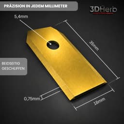 30 x Replacement Blades + Screws
