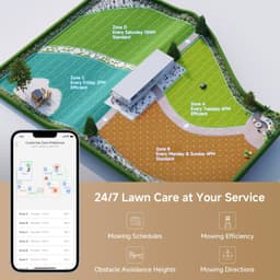 1000 robotic lawn mower