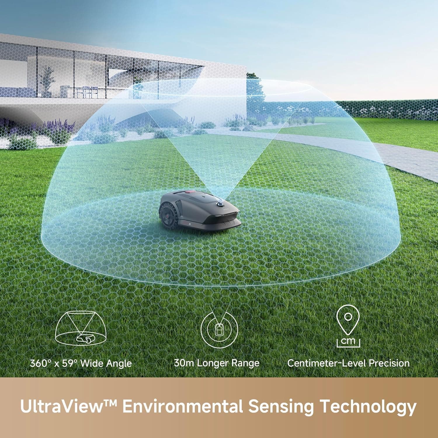 1000 robotic lawn mower